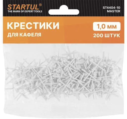 Крестики для кафеля 1.0мм 200шт Startul MASTER (ST4404-10)