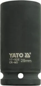 Головка торцевая ударная 3/4" 6гр. 28мм L90мм CrMo Yato YT-1128