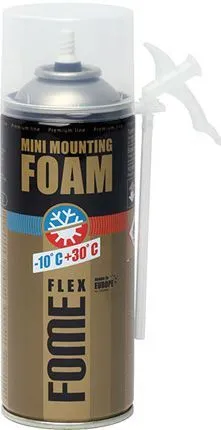 Пена монтажная адаптерная всесезонная Fome Flex "Mounting Foam" (230мл) (Выход около 12л) (01-3-2-007)