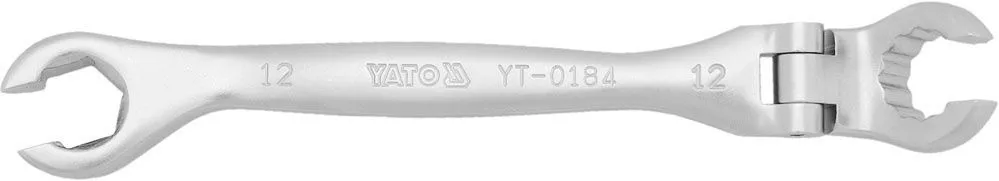 Ключ разрезной с шарниром 12мм CrV Yato YT-0184