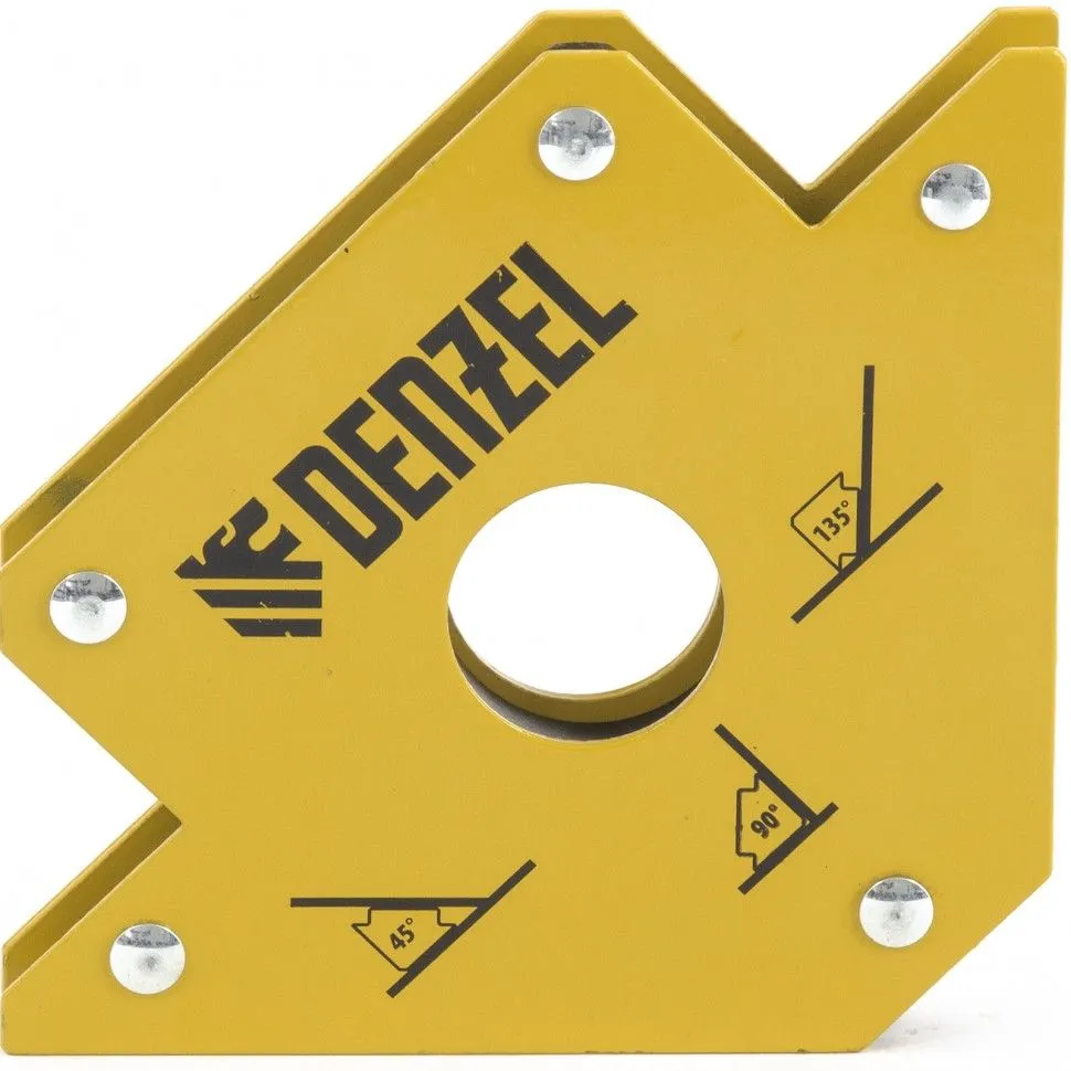 Фиксатор магнитный для сварочных работ усилие 50LB Denzel (97553)
