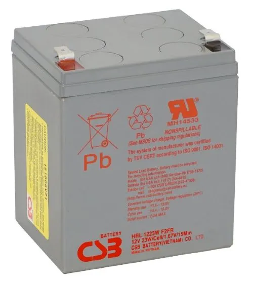 Аккумуляторная батарея CSB F2 FR 12V/5Ah (HRL 1223W)