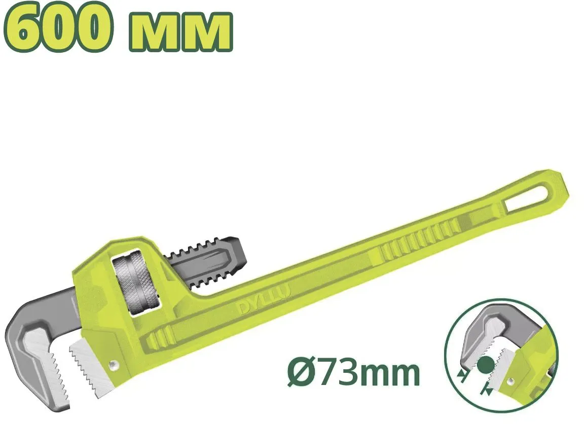 Ключ трубный 600мм L-образный DYLLU DTPW1124