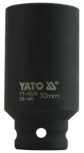 Головка торцевая ударная 1/2" 6гр. 30мм L78мм CrMo Yato YT-1050