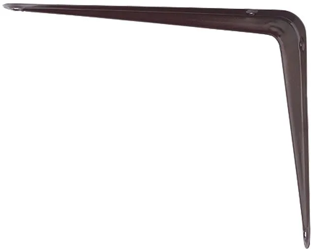 Кронштейн угловой с ребром 100х125мм коричневый Сибртех (94022)