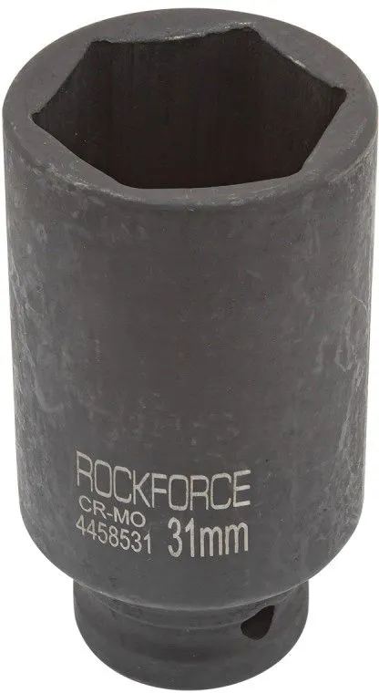 Головка ударная глубокая 1/2" 31мм (6гр.) Rock Force RF-4458531