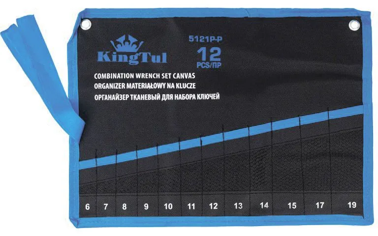 Органайзер тканевый для набора ключей 12пр. KingTul KT-5121P-P