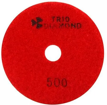 Алмазный гибкий шлифкруг "Черепашка" 100 №500 Trio-Diamond (340500)