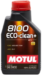 Масло моторное синтетическое 5л Motul 8100 Eco-clean+ 5W-30 (101584)