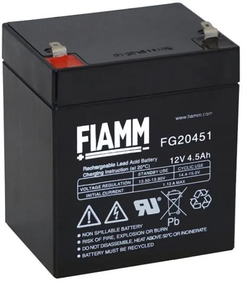 Аккумуляторная батарея 12V/4.5Ah Fiamm (FG20451)
