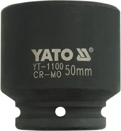 Головка торцевая ударная 3/4" 6гр. 50мм L72мм CrMo Yato YT-1100