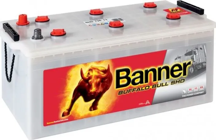 Автомобильная аккумуляторная батарея Banner Buffalo Bull SHD 12V/225Ач