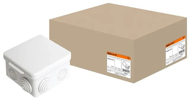 Коробка распределительная ОП 80х80х50мм TDM (SQ1401-0112)