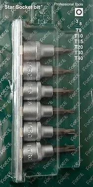 Набор головок-бит TORX Forsage F-3061