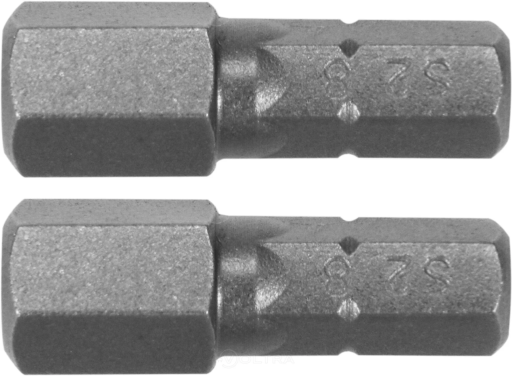 Бита HEX H8х25мм 1/4" (2шт) AlSl S2 Yato YT-77924