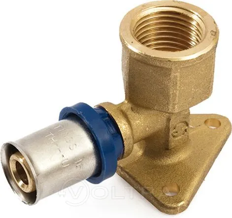 Колено 16(2,0)х1/2" вн. двойное пресс General Fittings (5S00C6H045656T)