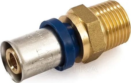 Ниппель 16(2.0)х1/2 нар. пресс General Fittings (5S0001H041620T)