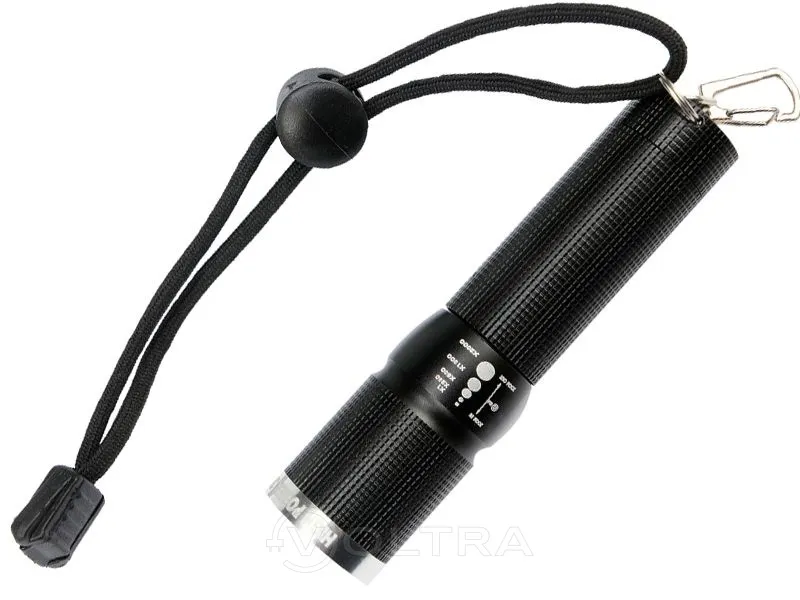 Фонарик 100х25мм (3W, 100lm, 1.5V, 1xAA, IP64, zoom) Yato YT-08571