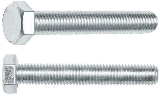 Болт М12х160 мм шестигр., цинк, кл.пр. 5.8, DIN 933 (20 кг.) Starfix (SM-19613-20)