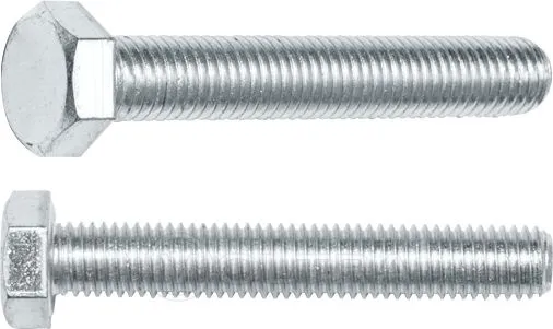 Болт М6х90 мм шестигр., цинк, кл.пр. 5.8, DIN 933 (50 шт в карт. уп.) Starfix (SMC1-13543-50)